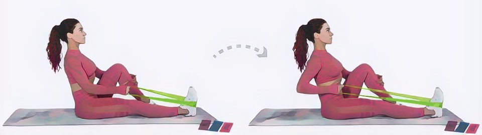 15 упражнений с резинкой: комплекс на все группы мышц (и без другого инвентаря)