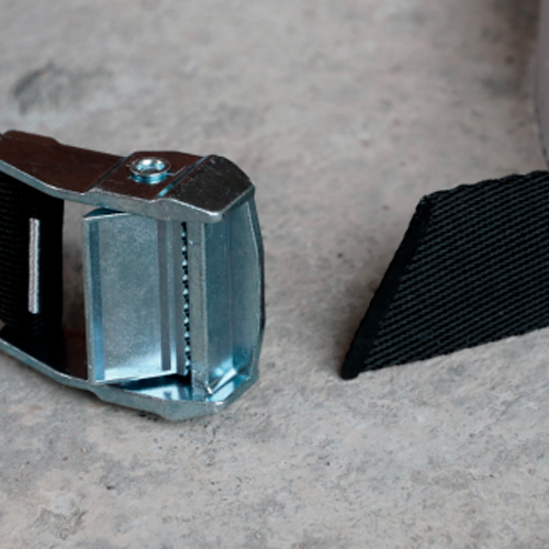 StrapSlide Person with backpack from back