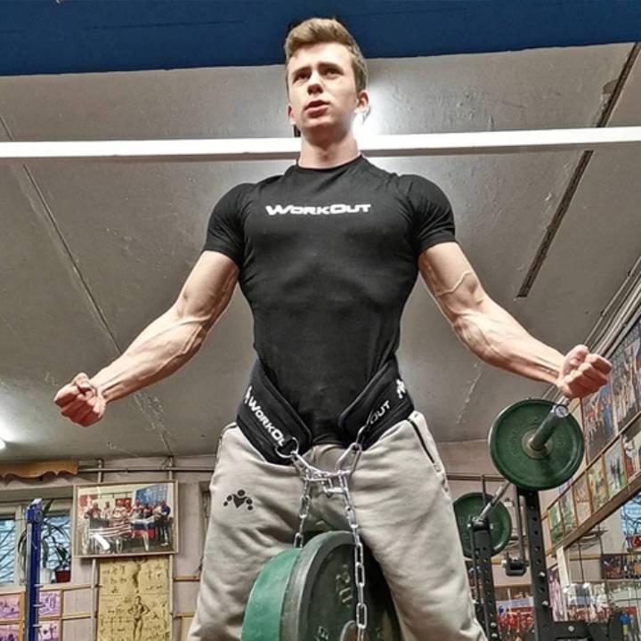 Александров Александр с поясом Kuchumov D2