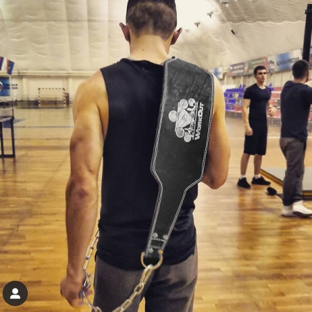 Пояс для отягощений D4 СТРИТЛИФТИНГ кожаный