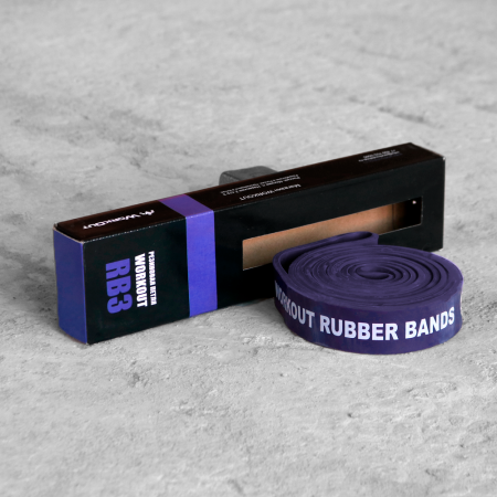 Резиновые петли WORKOUT RUBBER BANDS (комплект, 2 шт.)