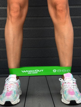 Резиновые мини петли WORKOUT MINI BANDS (комплект, 3 шт.)