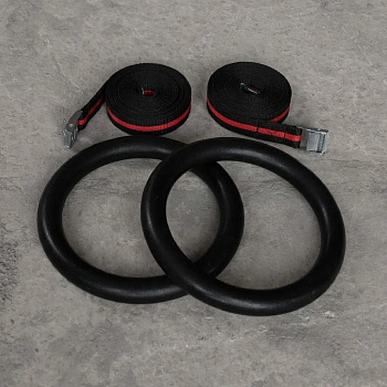 Kольца K1-28 (28 мм) Plastic со стропами (пара)