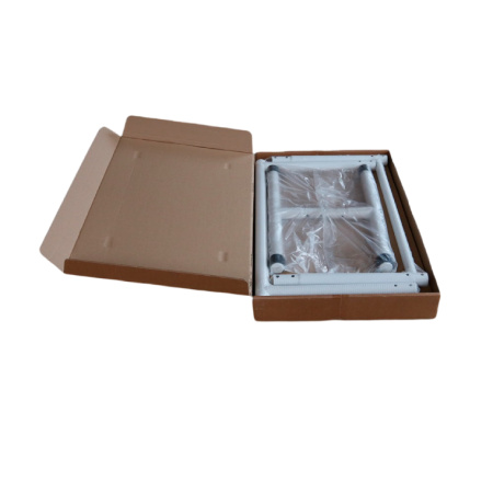 Брусья AK8 PRO Напольные c нижней перекладиной (пара) (цвет белый)