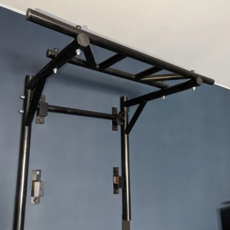 Турник Брусья 2в1 AK5 PRO настенный (цвет черный)