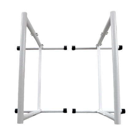 Брусья AK8 PRO Напольные c нижней перекладиной (пара) (цвет белый)