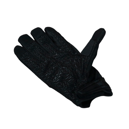 Перчатки для турника F3 CyberPunk черно-серые